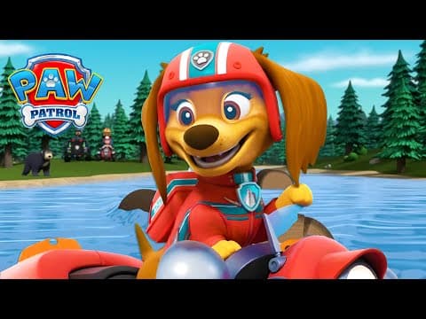 Liberty Makes an Unexpected Friend! 🐻 - PAW Patrol - Cartoons for Kids
